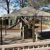 Play structure for preschool students on the playground at CECE South.